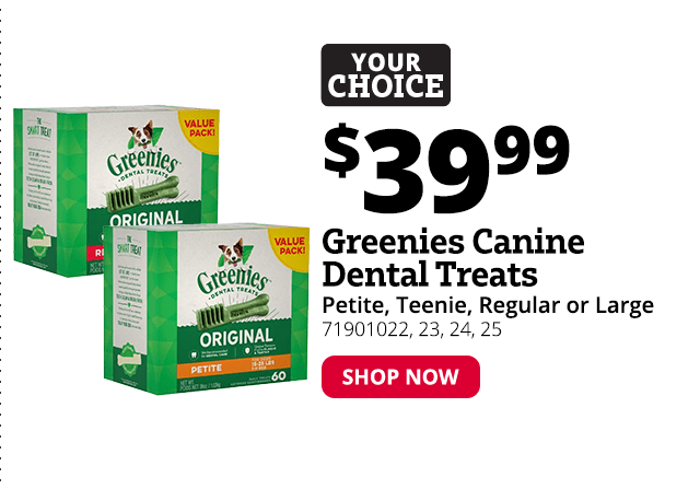 Greenies Canine Dental Treats