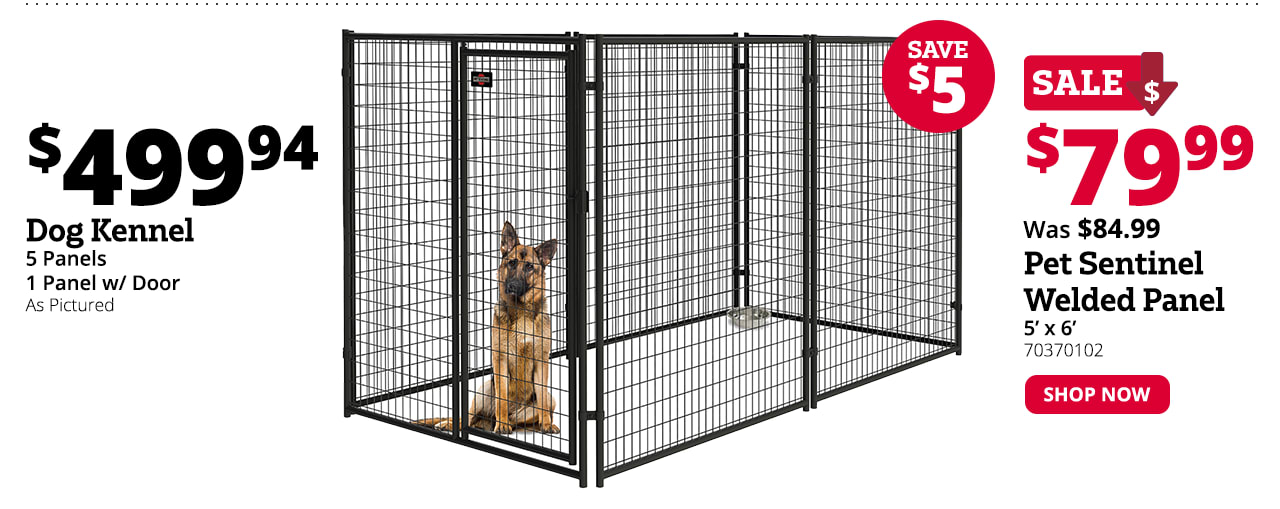 Pet Sentinel 6' x 5' Welded Wire Panel