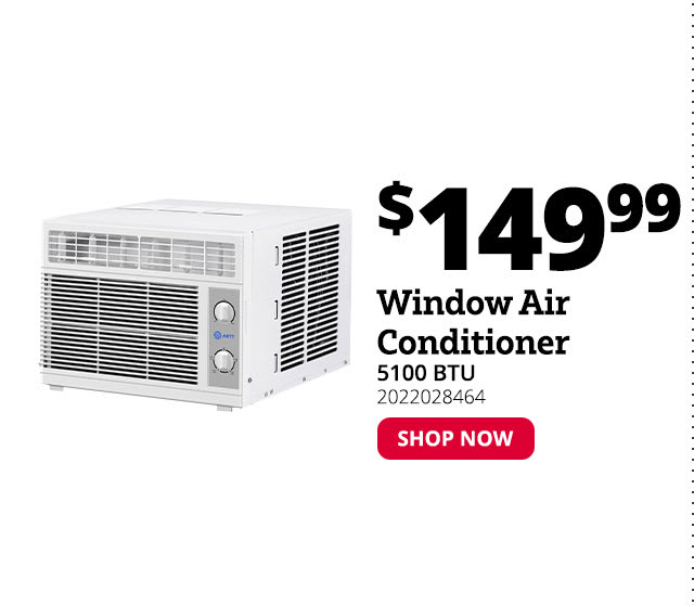 ARTT 5,100 BTU DOE Window Air Conditioner - RTWF05XCA