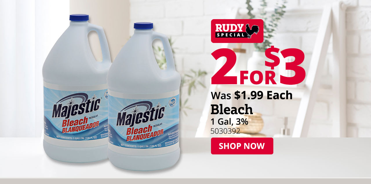 Majestic Bleach, 1 Gallon - BLEACH-3%