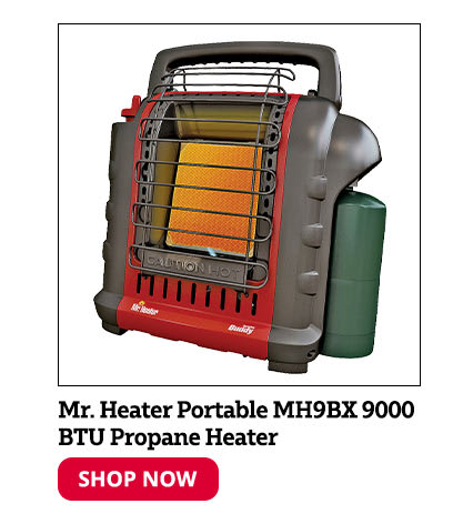 Mr. Heater Portable Buddy MH9BX 9000 BTU Propane Heater - F232000