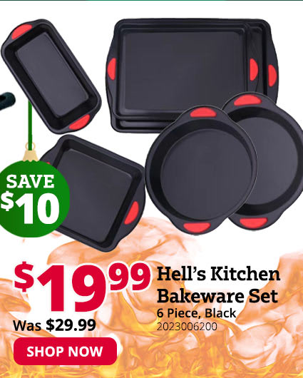 Hells Kitchen Hell's Kitchen Bakeware Set - 6 Pack | Rural King