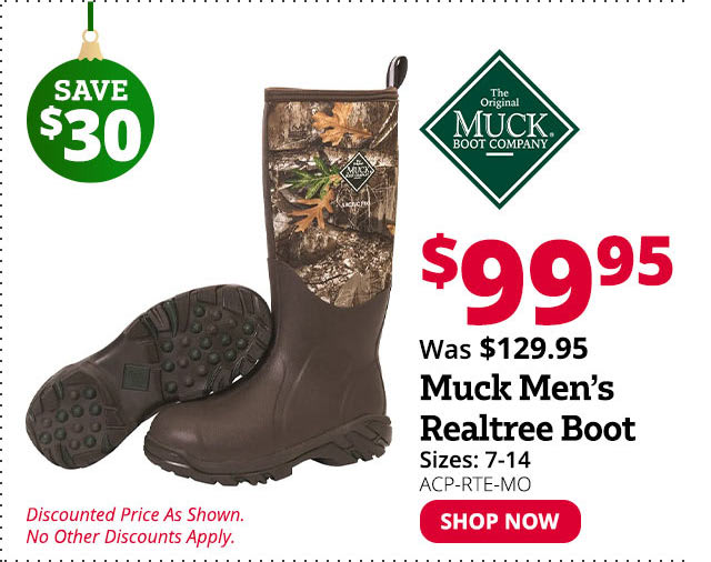 Muck Men's Arctic Pro Boots, Realtree Edge - ACP-RTE-MO