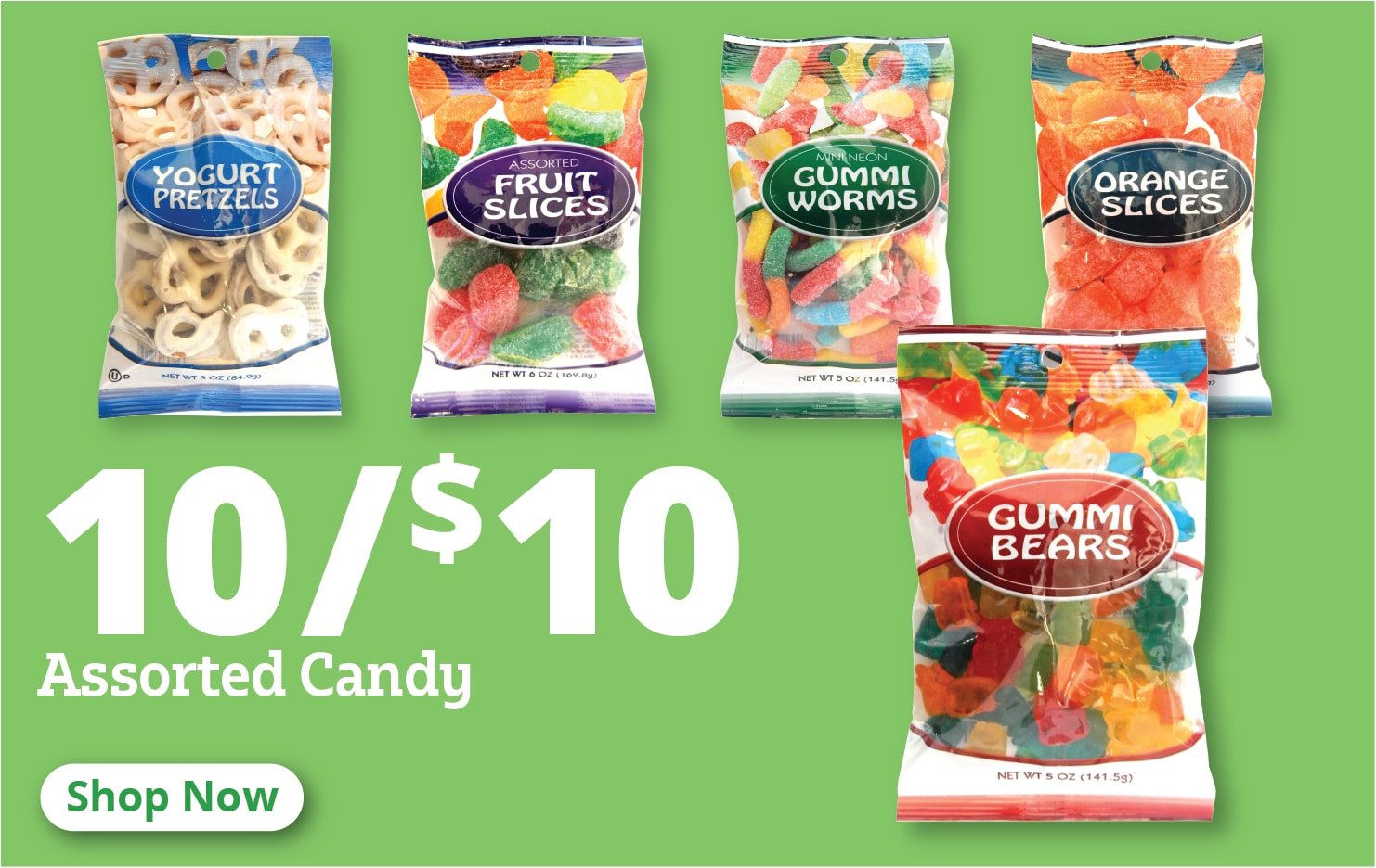 10/$10 Assorted Candy