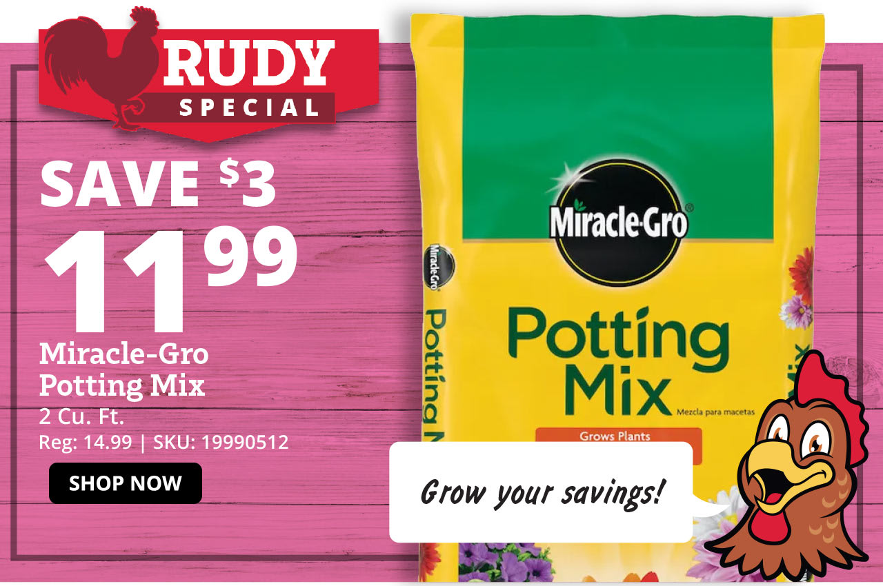 Miracle-Gro Potting Mix, 2 Cu. Ft. - 75652300