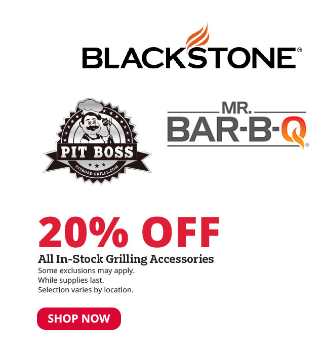 20% Off All In-Stock Grilling Accessories