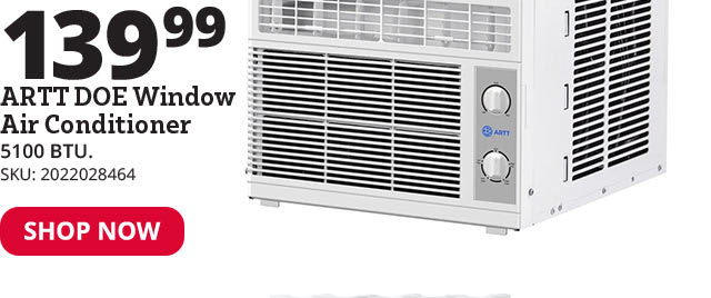 ARTT 5,100 BTU DOE Window Air Conditioner - RTWF05XCA
