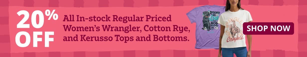 20% Off Women's Clothing