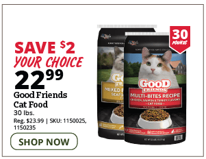 Good Friends Cat Food