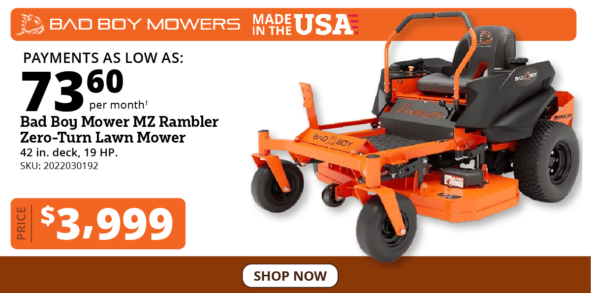 Bad Boy Mower MZ Rambler Zero-Turn Lawn Mower
