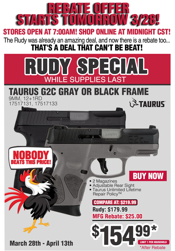 taurus-g2c-s-for-155-after-rebate-at-rural-king-ar15-com