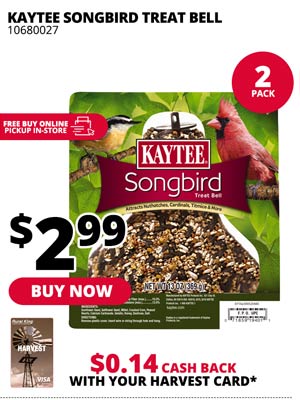 Kaytee Songbird Treat Bell 2-Pack