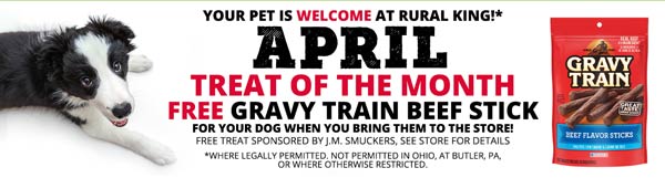 Bring Your Pet In For a FREE Treat on Us!