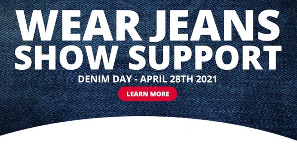 Denim Day | Wear Jeans, Show Support | Learn More >