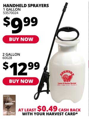 Handheld Sprayers - 1-Gal/2-Gal