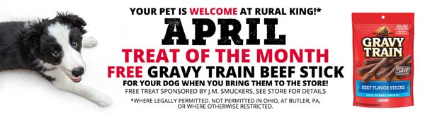 Bring Your Pet In For a FREE Treat on Us!