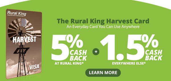 The RK Harvest Card - An Everyday Card You Can Use Anywhere - Learn More >
