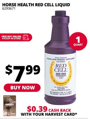 Horse Health Red Cell 12-Qt.