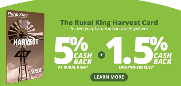 The RK Harvest Card - An Everyday Card You Can Use Anywhere - Learn More >