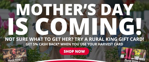 Mother's Day Is Coming! Not Sure What To Get Her? Try a RK Gift Card!