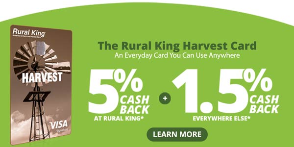 The RK Harvest Card - An Everyday Card You Can Use Anywhere - Learn More >