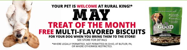 Bring Your Pet In For a FREE Treat on Us!