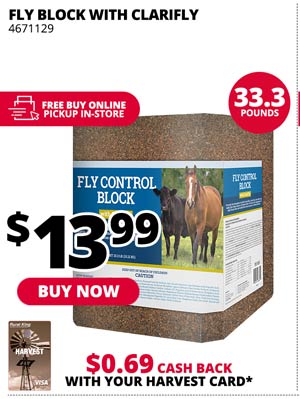 Cargill Fly Control Block with ClariFly 33.3 lbs.