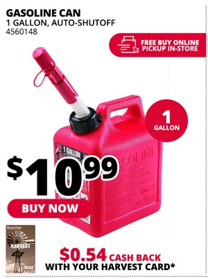 Gasoline Can 1-Gal