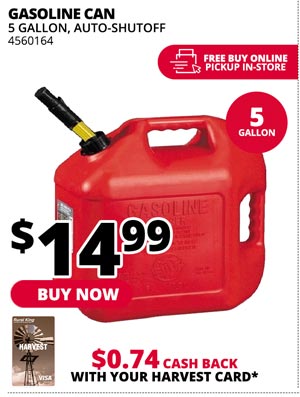Gasoline Can 5-Gal