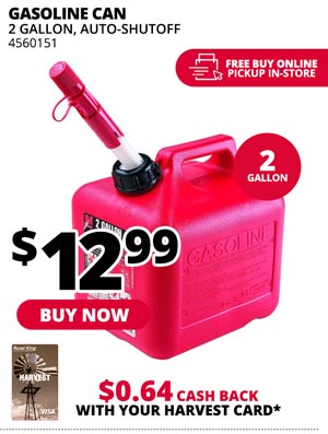 Gasoline Can 2-Gal