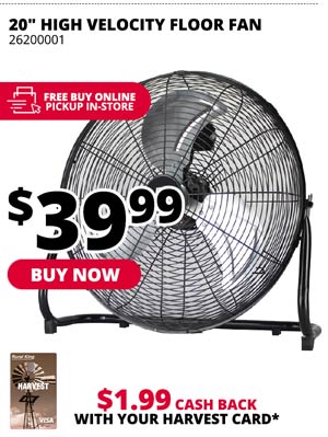 20 in. High Velocity Fan