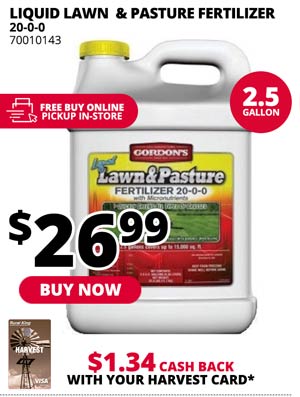 Liquid Lawn & Pasture Fertilizer 2.5-Gal