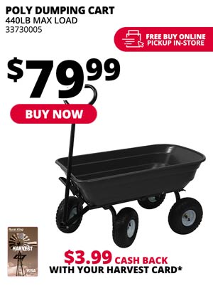 Poly Dumping Cart 440LB