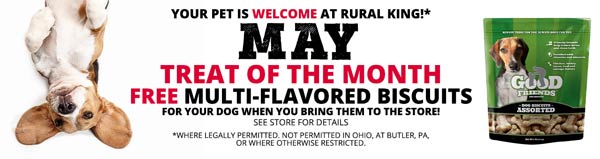Bring Your Pet In For a FREE Treat on Us!