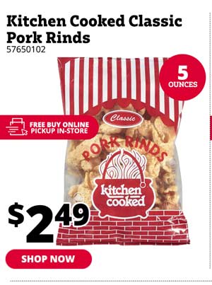 Kitchen Cooked Classic Pork Rinds 57650102 