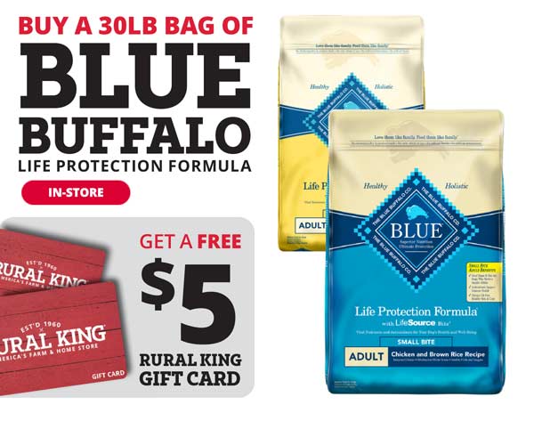 rural king blue buffalo