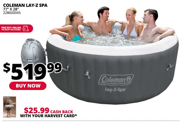 Coleman 77x28 Lay-Z-Spa