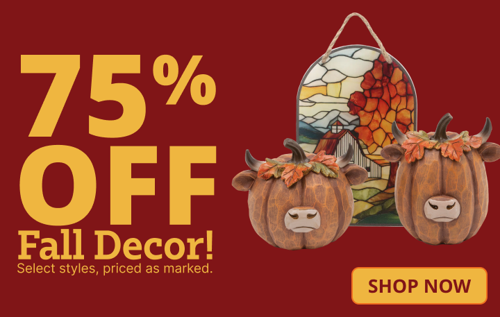 75% Fall Decor