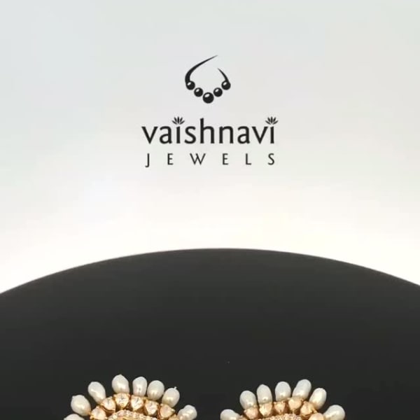 The moment she puts on her earrings.