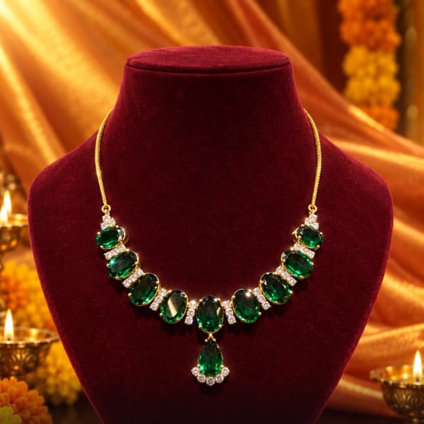 Saree, lehenga or gown: which one gets this necklace?