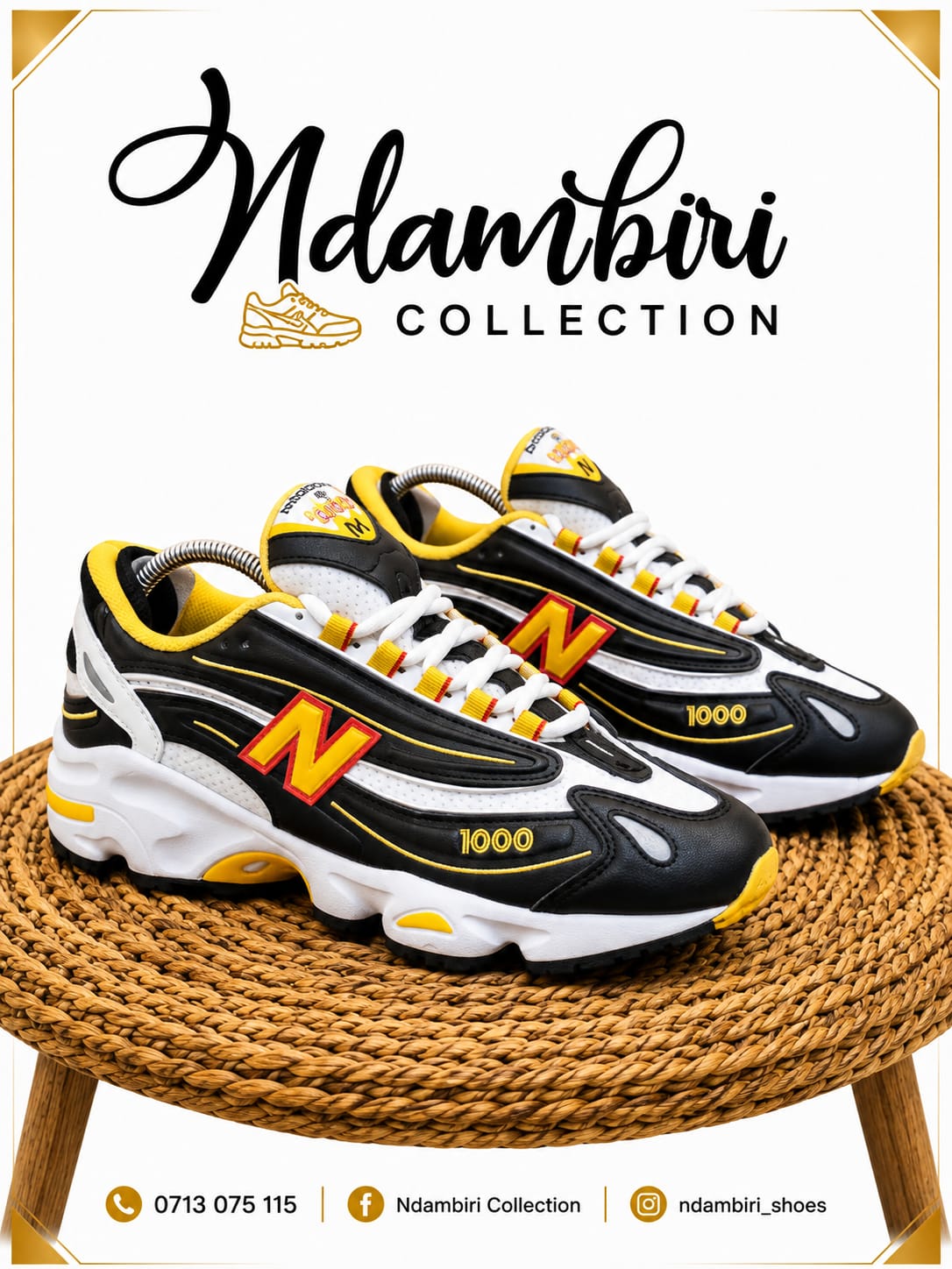 Men’s New Balance 1000 Retro Chunky Lifestyle Sneakers