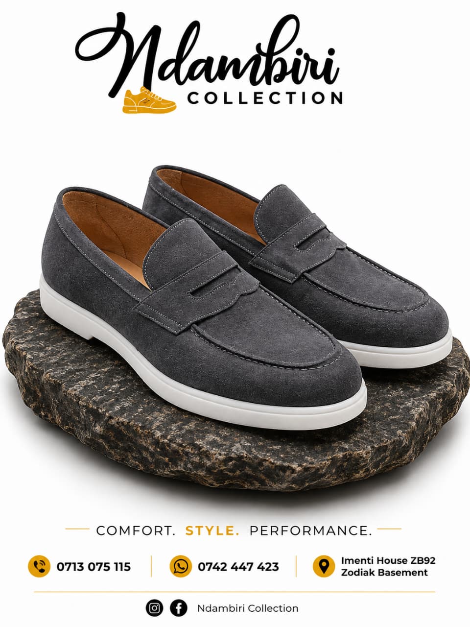 Loro Piana Summer Walk Suede Penny Loafers