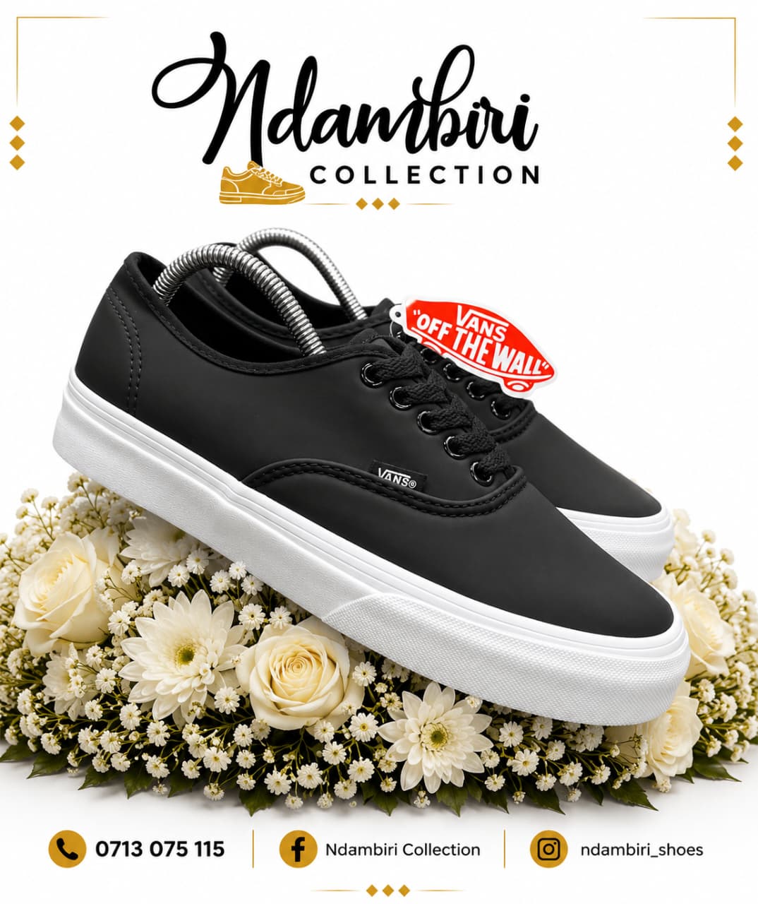 Vans Authentic Smooth Matte Leather