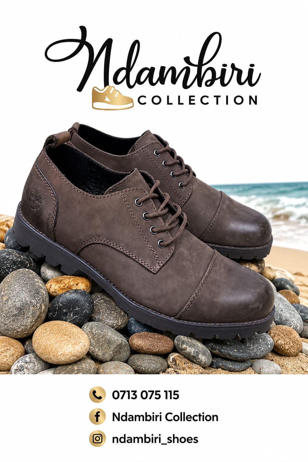  Timberland Cap-Toe Nubuck Lugged Derby Shoes