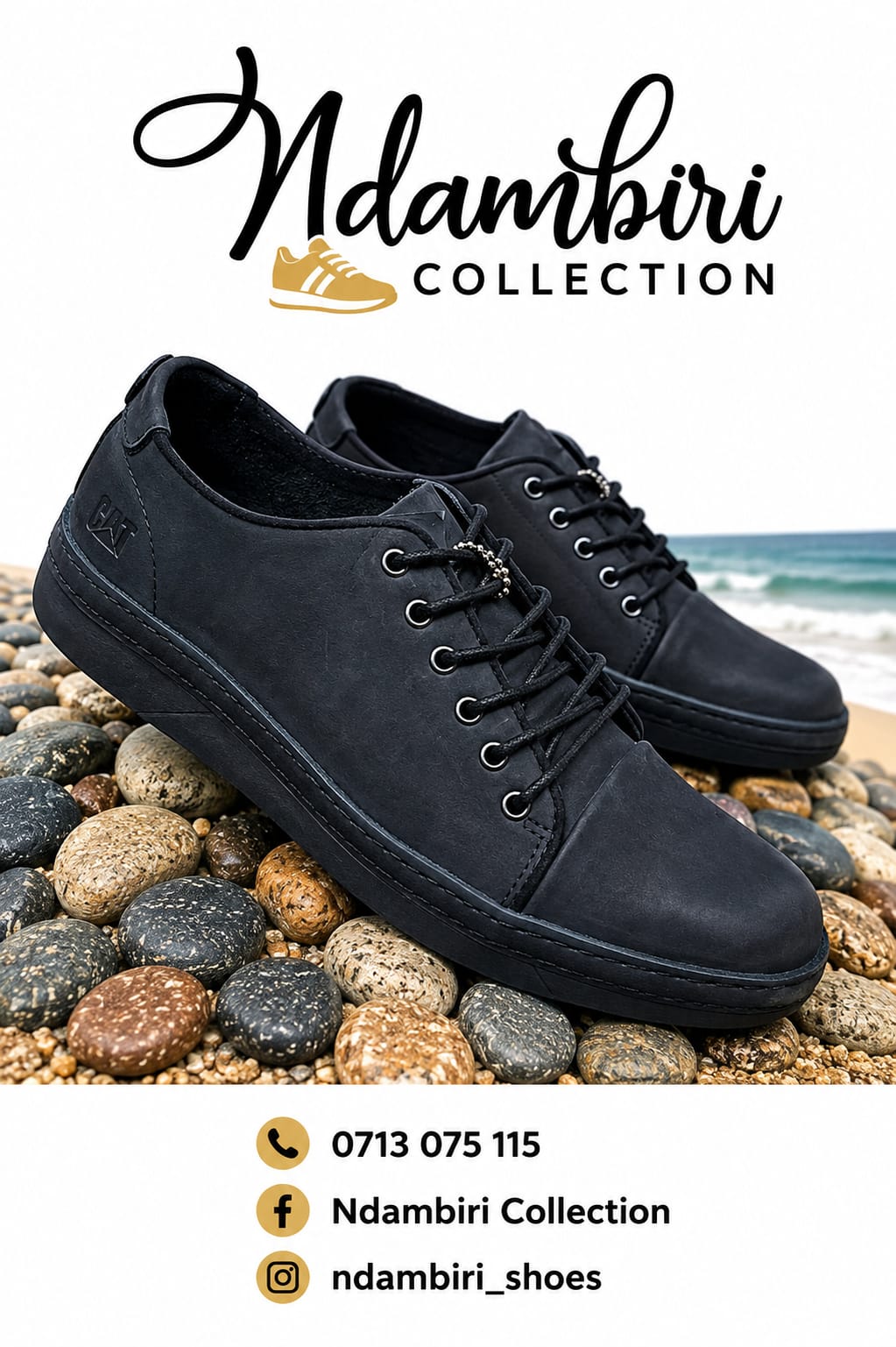 CAT Casual Nubuck Low-Top