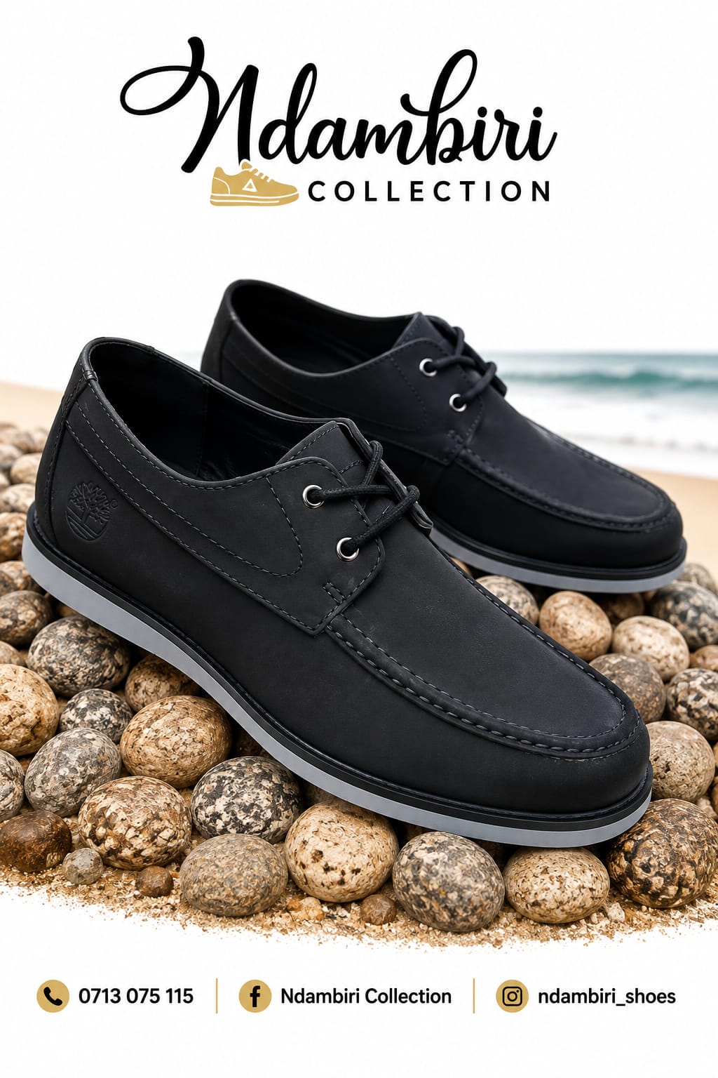 Timberland Moc-Toe Nubuck Casual Derby Shoes
