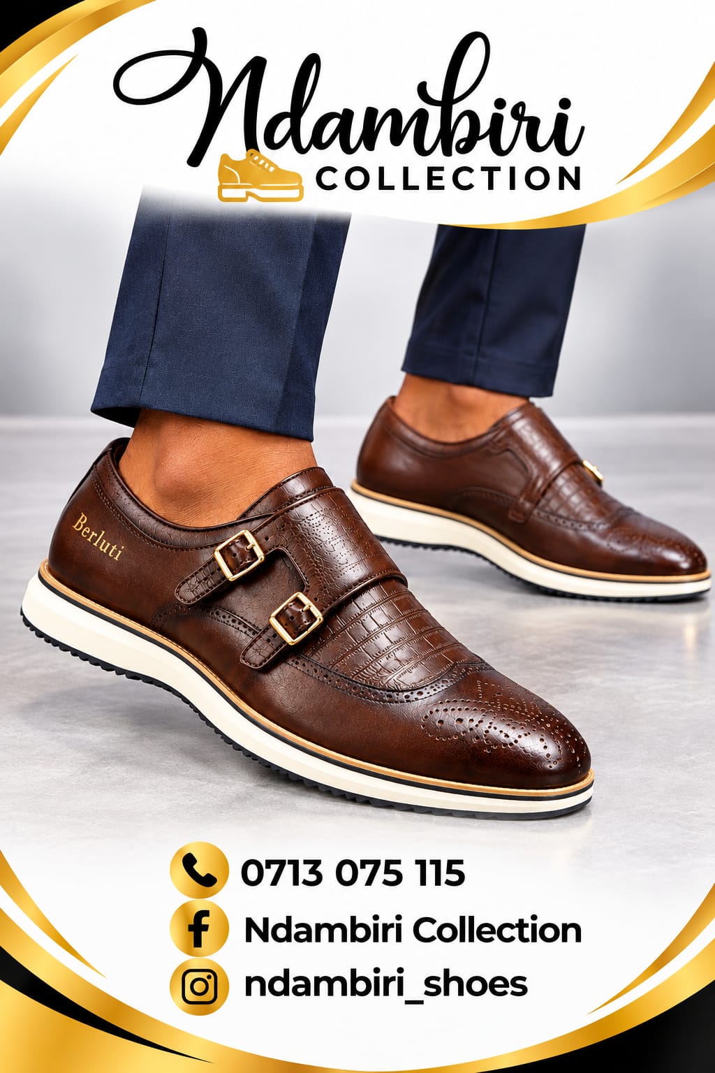 Berluti Double Monk Strap