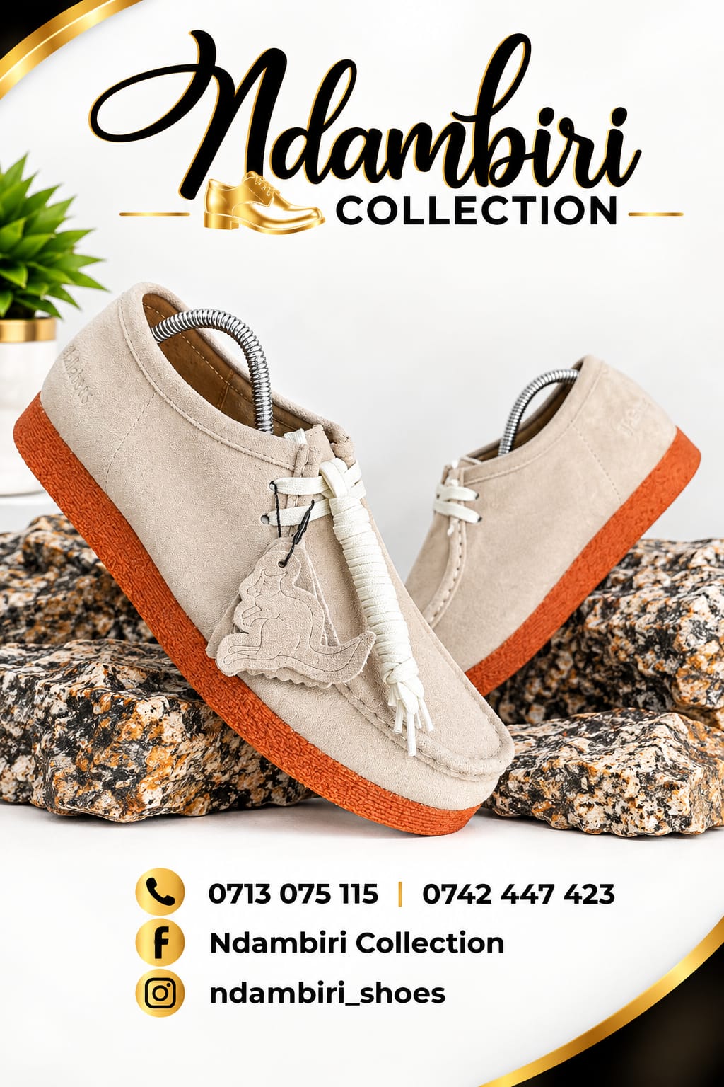 Clarks Originals Suede Wallabee Shoes with Crepe Outsoles