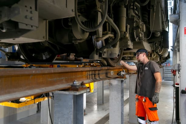 Maintenance de locomotive