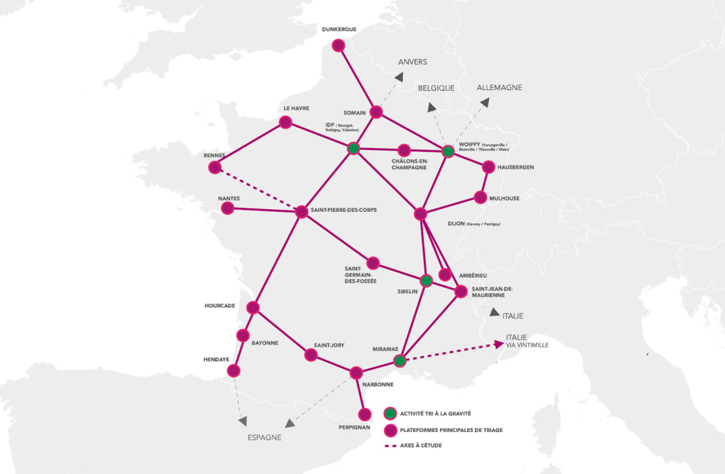 Carte des axes capacitaires